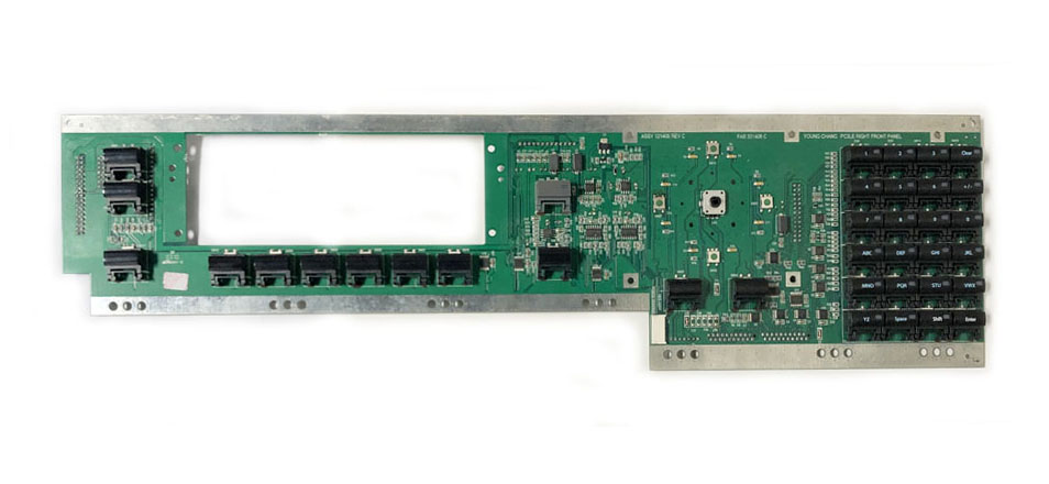 Panel board, right, Kurzweil