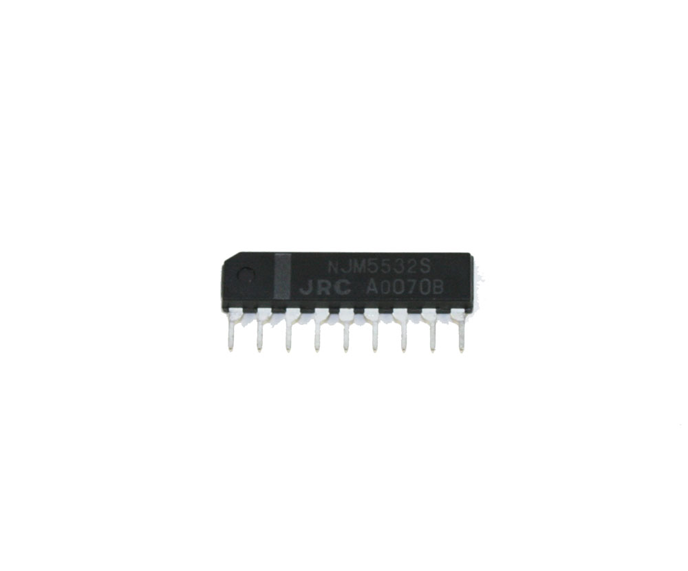 IC, NJM5532S op amp