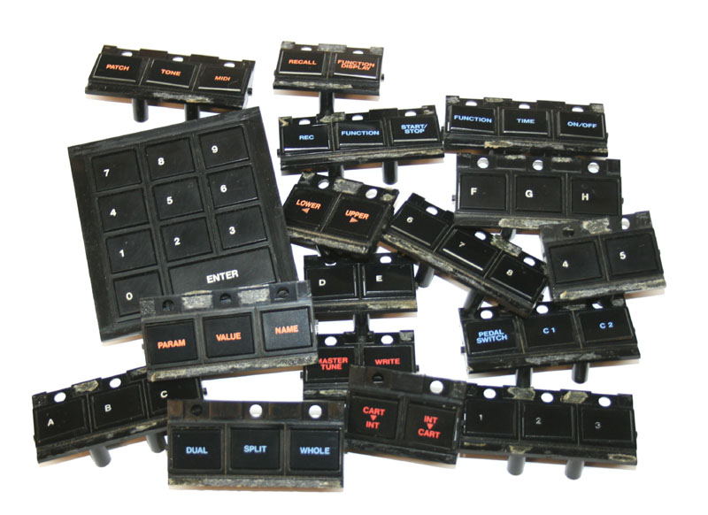 Button set, Roland JX-10