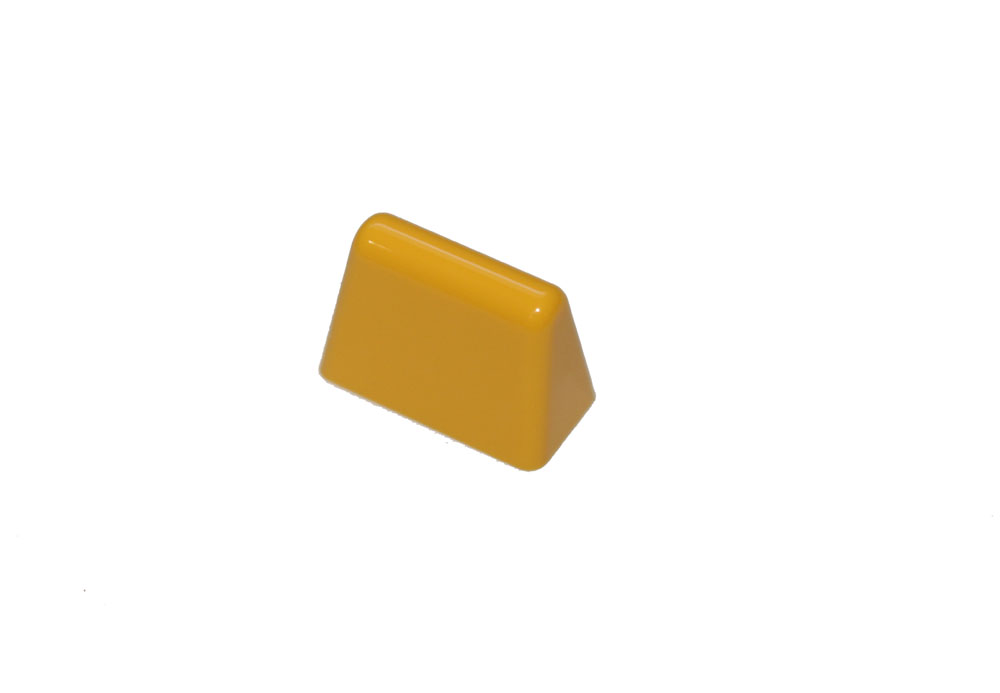 Slider knob, yellow, Yamaha