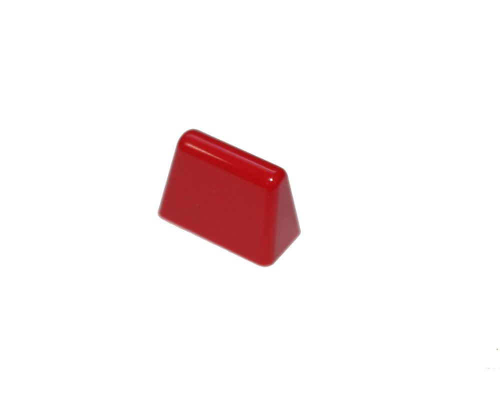 Slider knob, red, Yamaha