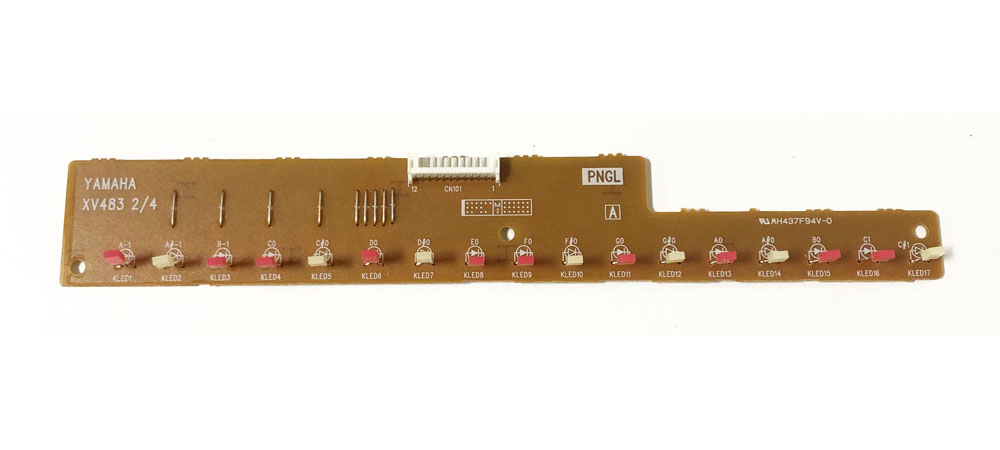 Key LED board, left, Yamaha