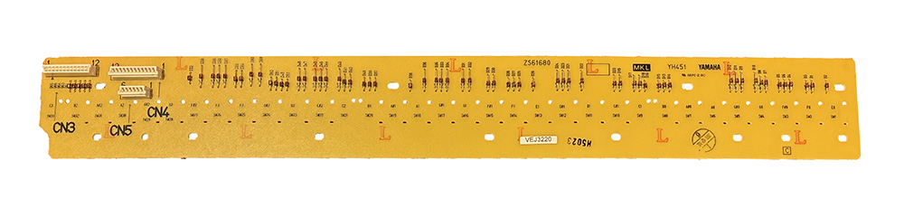 Key contact board, 33-note (Low), Yamaha