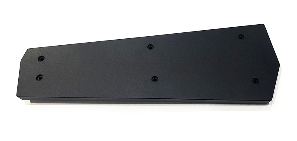 End panel, left, Yamaha Motif XF8 — Part #11579 | Syntaur