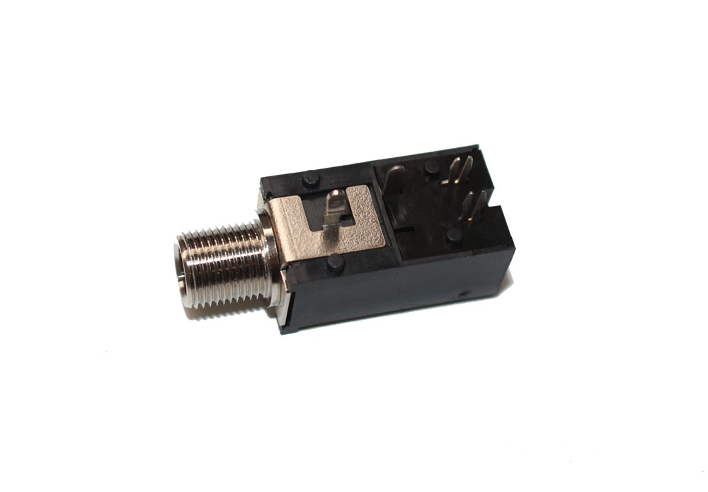 Phone jack, 1/4-inch, 4-pin PCB mount