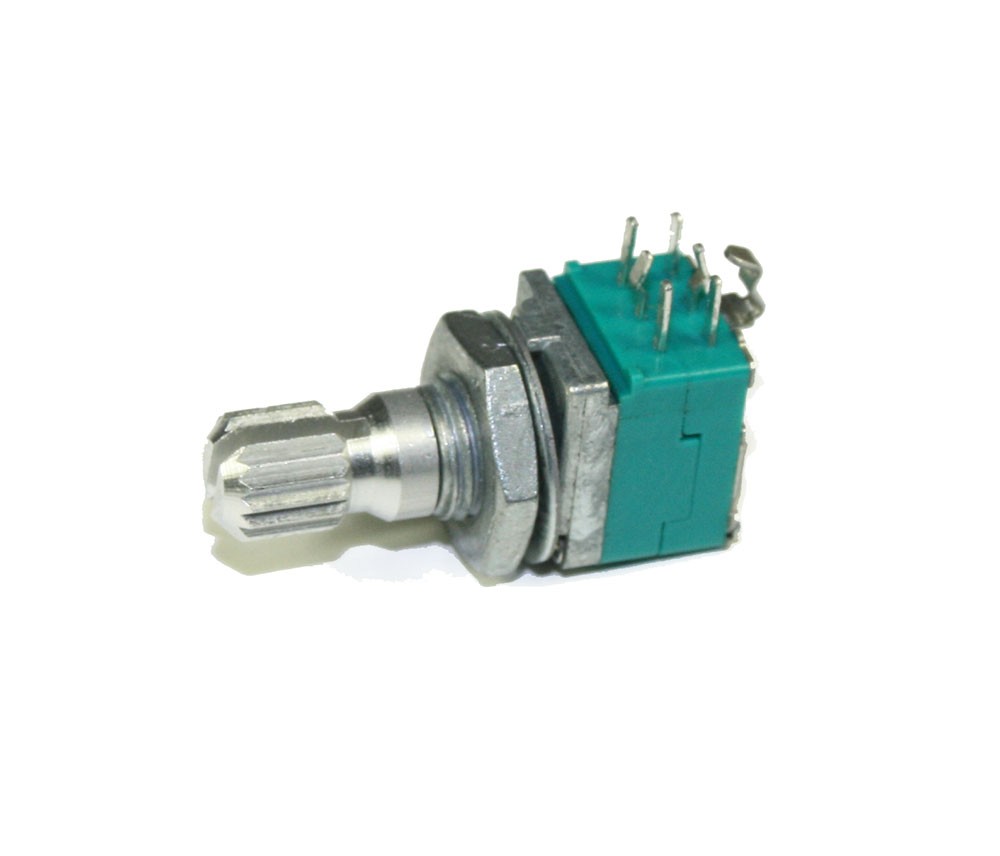 Potentiometer, 10KAx2 rotary