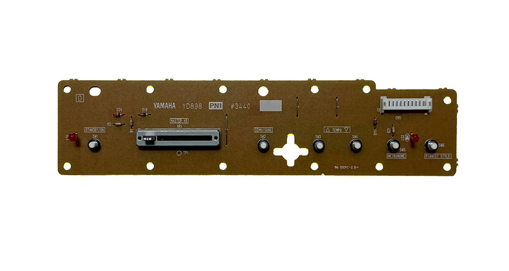 Panel board, left, Yamaha