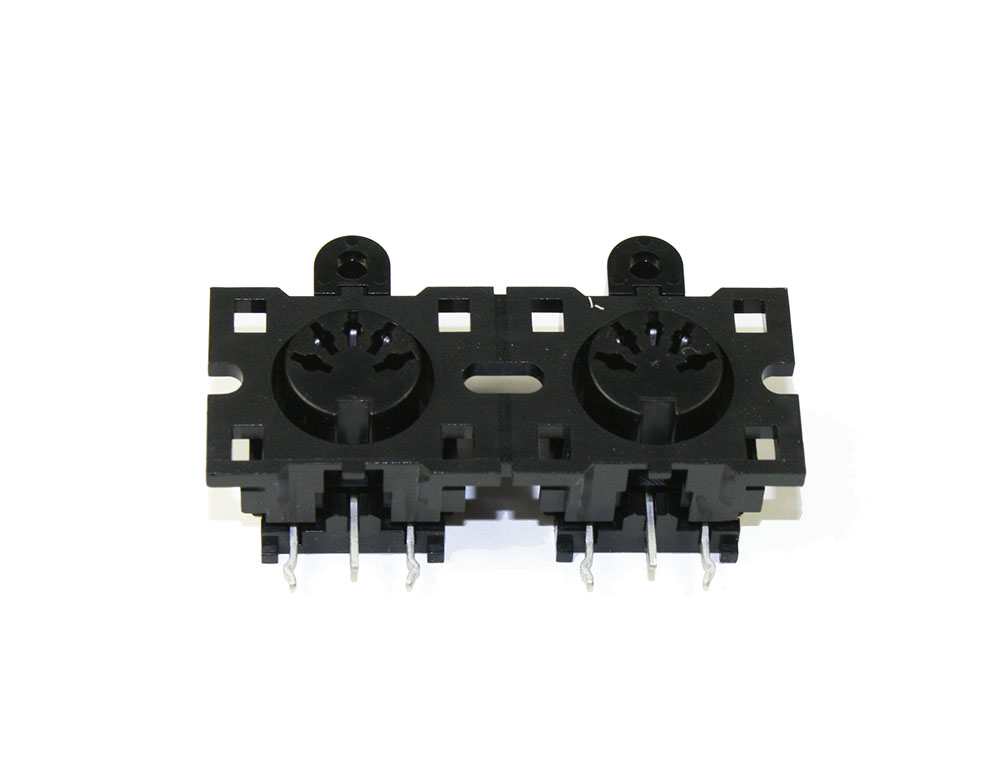 MIDI jacks, female