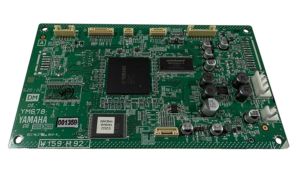 Main board, Yamaha YDP-165