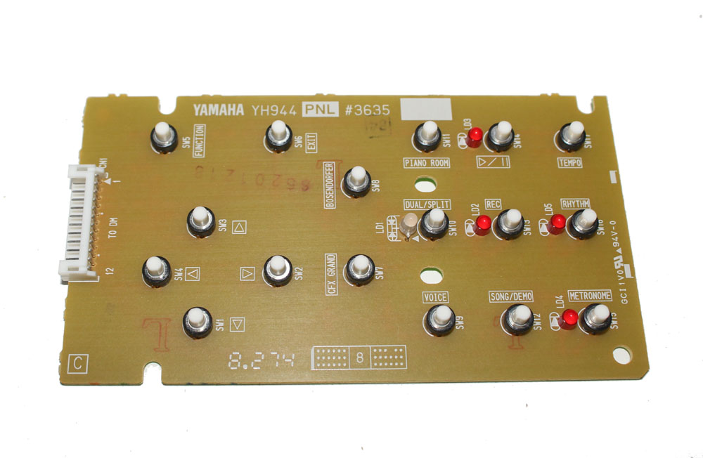 Panel board, left, Yamaha