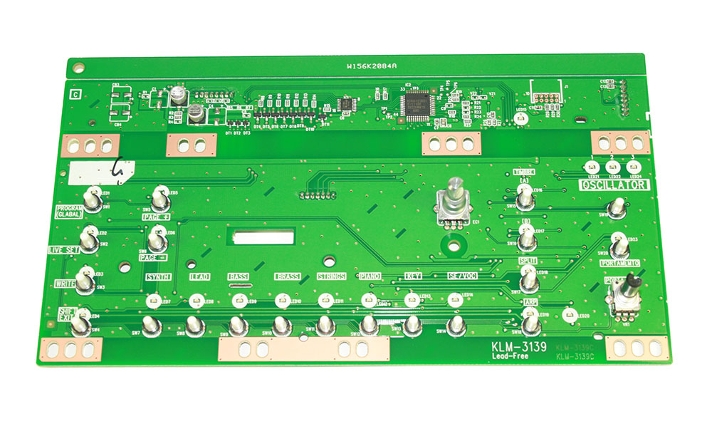 Panel board, center, Korg