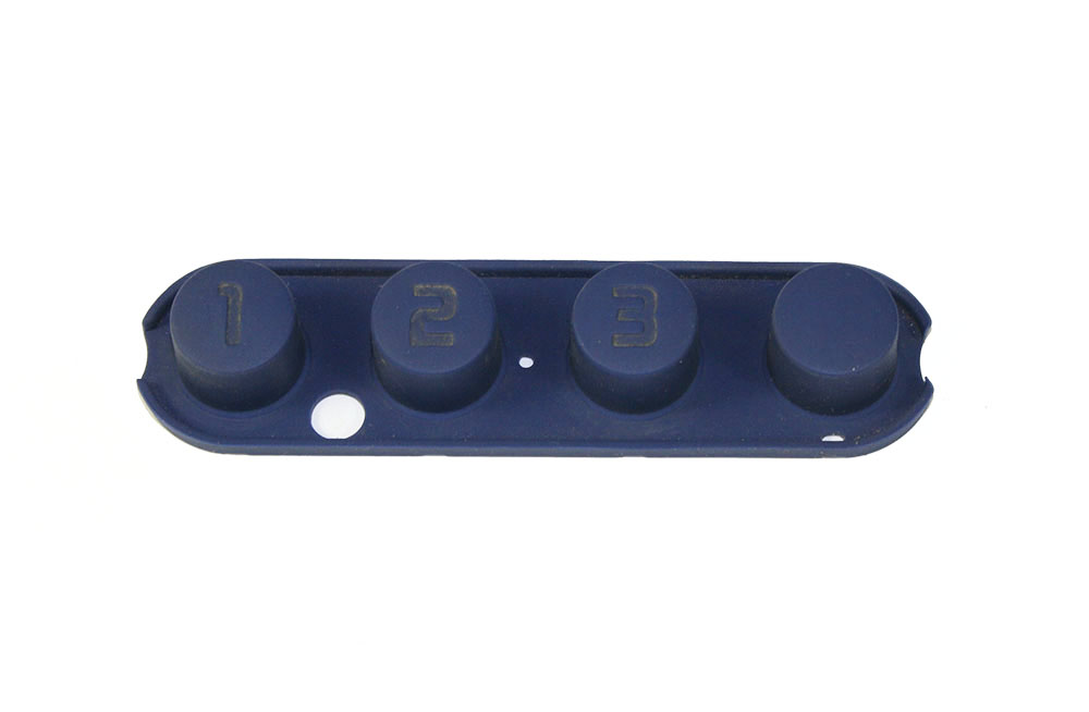 Button set, 4 blue buttons, Casio