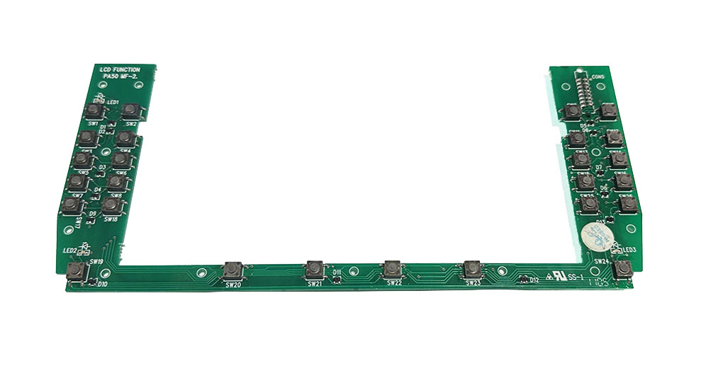 Panel board, center, Korg