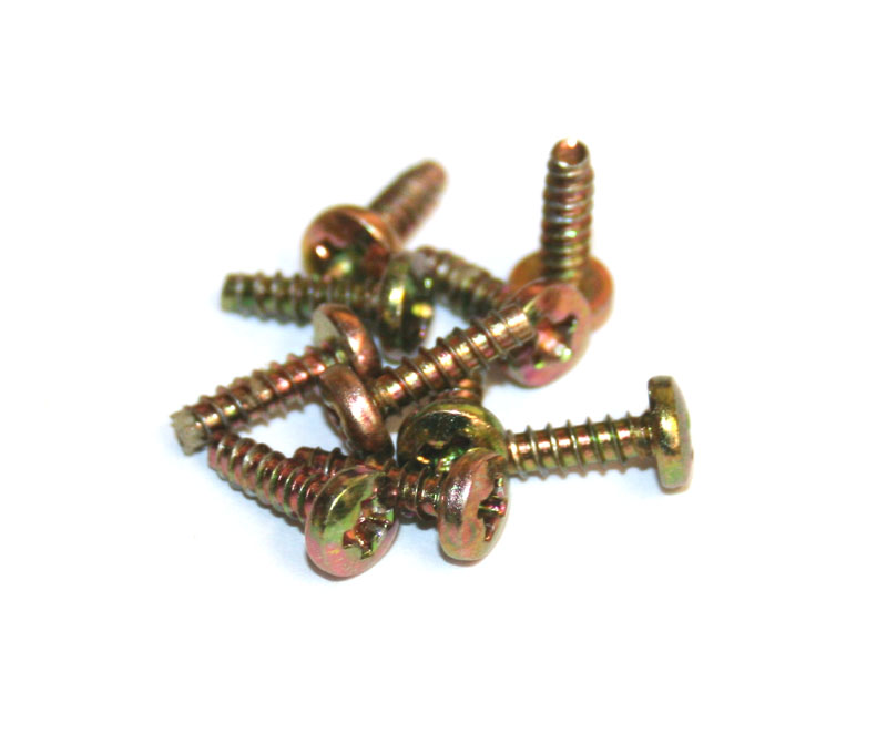 Screws, 10mm, package of 10