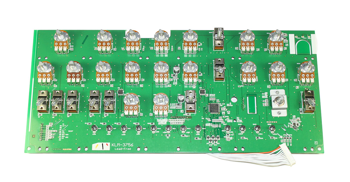 Panel board, right, Korg Prologue 16