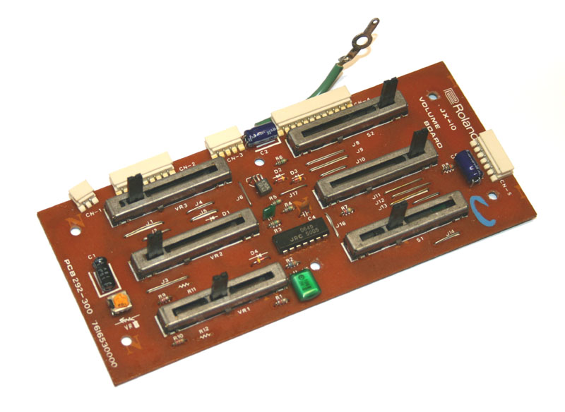 Slider (Volume) board, Roland JX-10