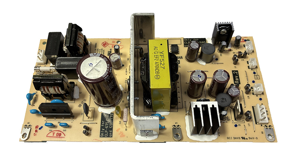 Power supply board, Yamaha