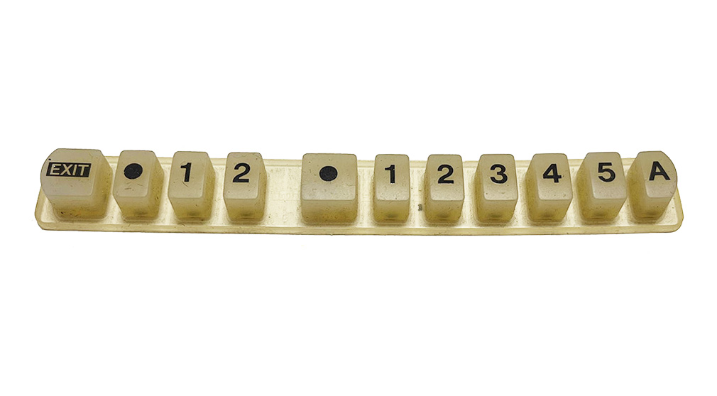 Button set, 11 buttons, Yamaha