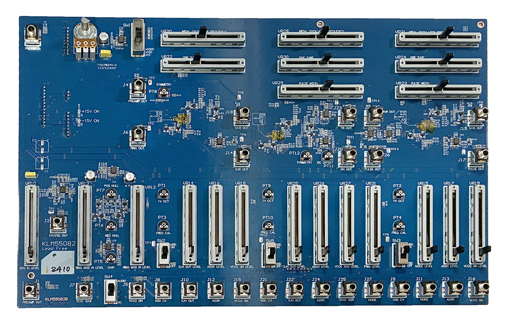 Panel board, left, ARP 2600 FS