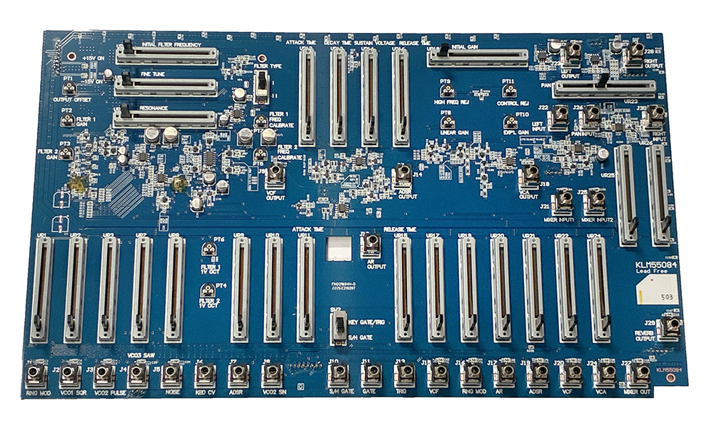 Panel board, right, ARP 2600 FS