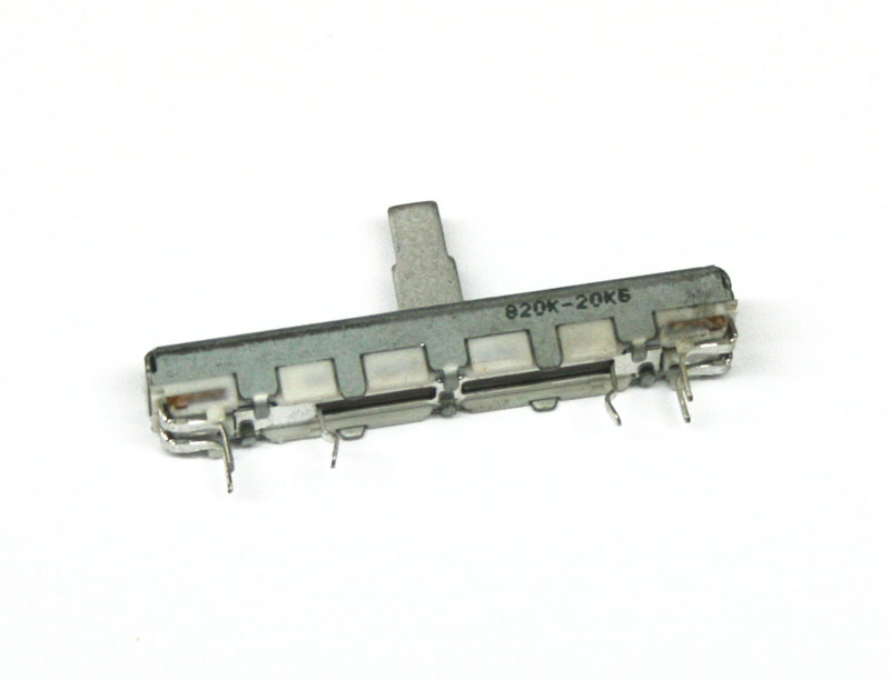Slide potentiometer, 20KB, 30mm