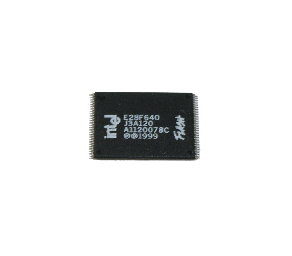 IC, E28F640J3A120 flash memory