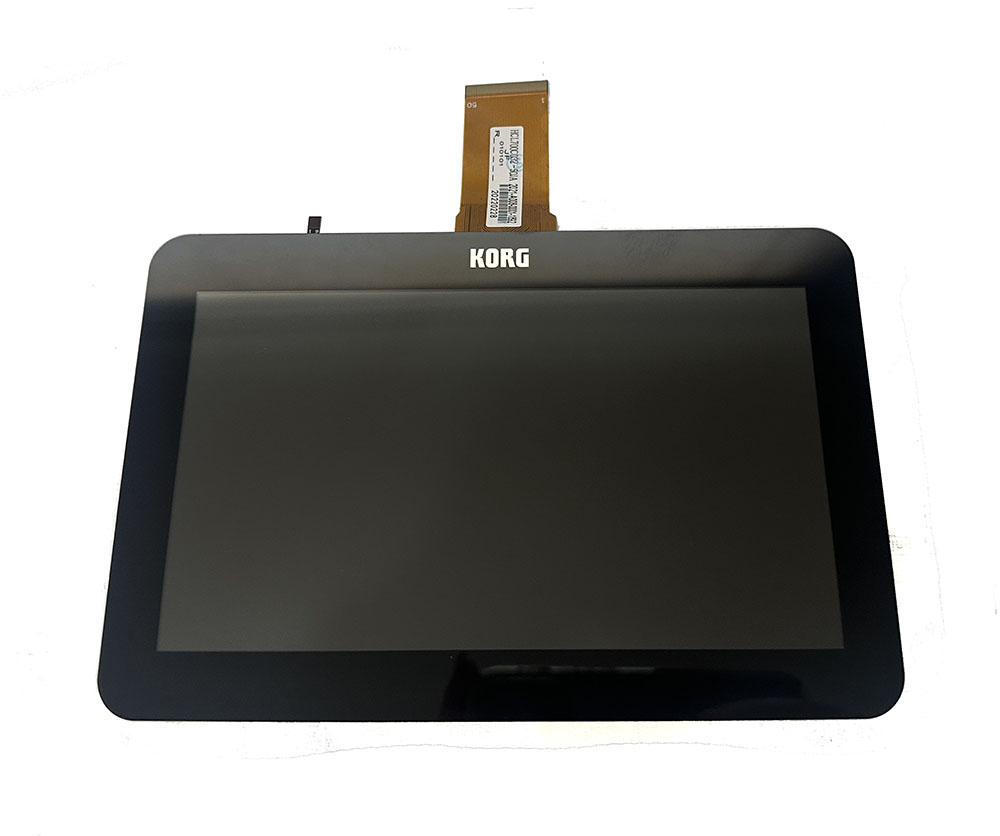 Display with touch panel, Korg