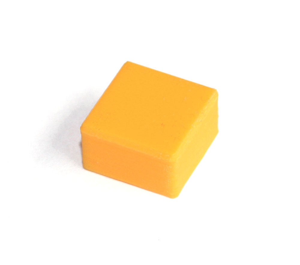 Button, orange, Roland