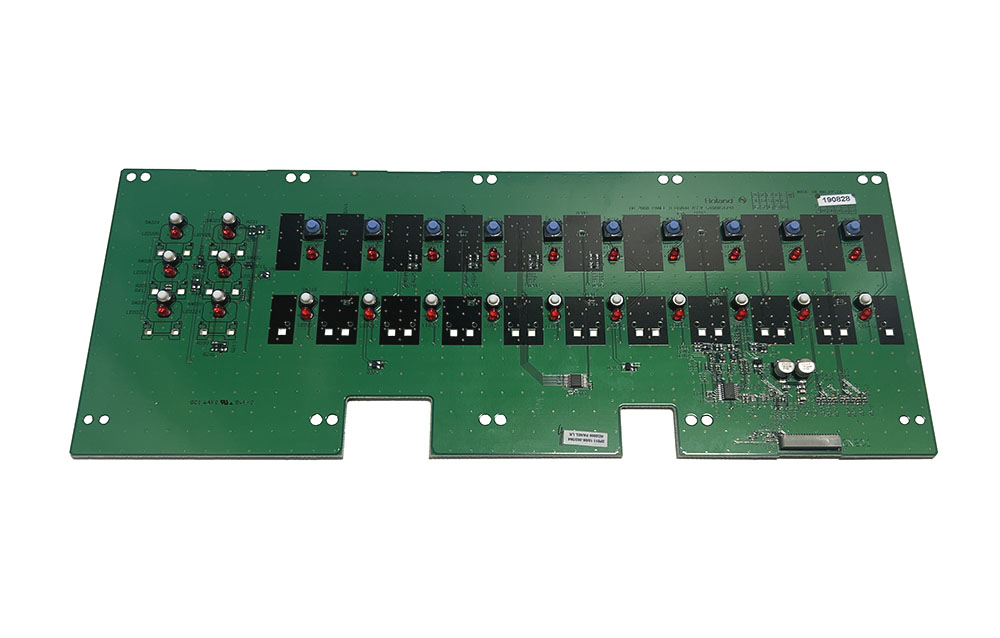 Panel board, right, Roland RD-2000