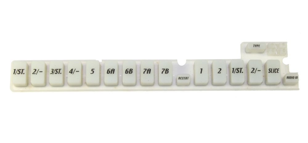 Button set, 17 buttons, Korg