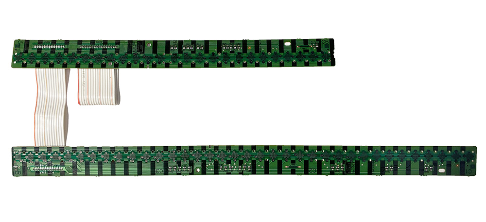 Key contact board assembly, 61-note, Casio