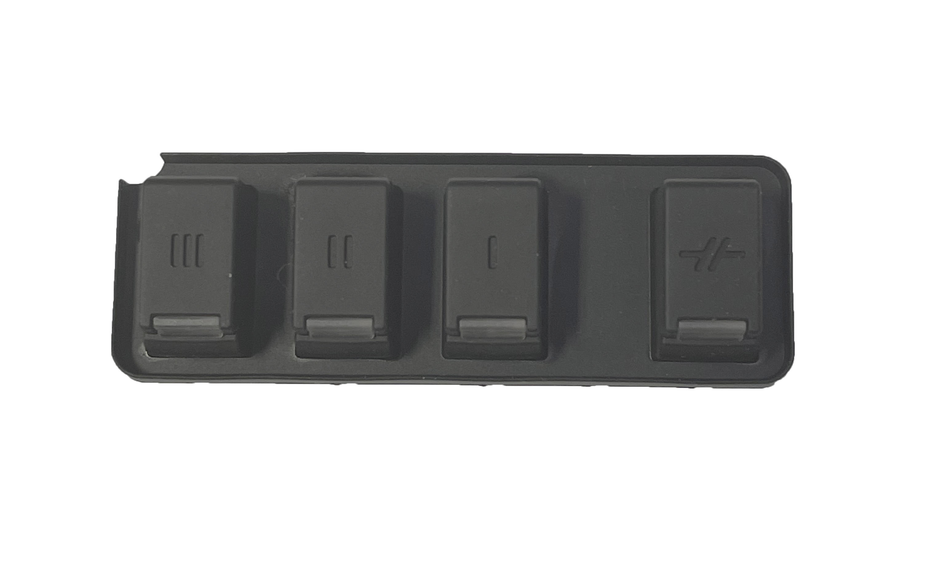 Button set, with LED windows, Yamaha