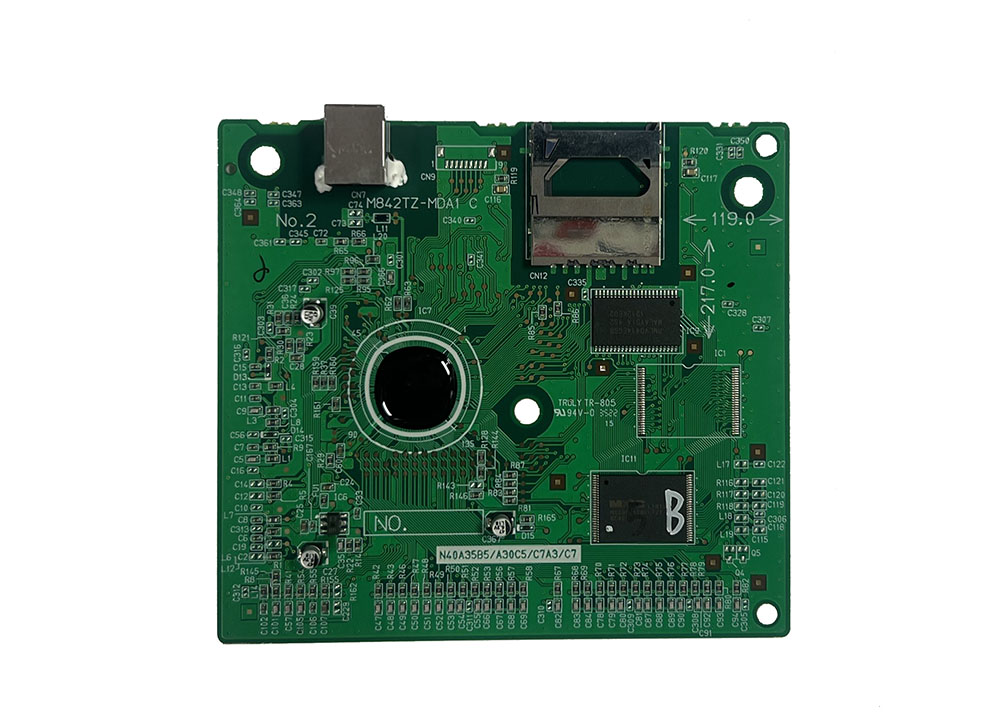 Main board, Casio WK-6600