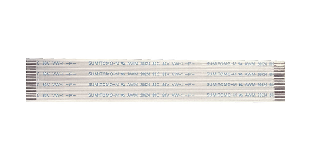 Ribbon cable, 15-wire, 90mm FFC