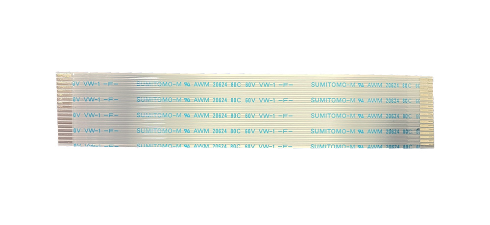 Ribbon cable, 18-wire, 90mm FFC