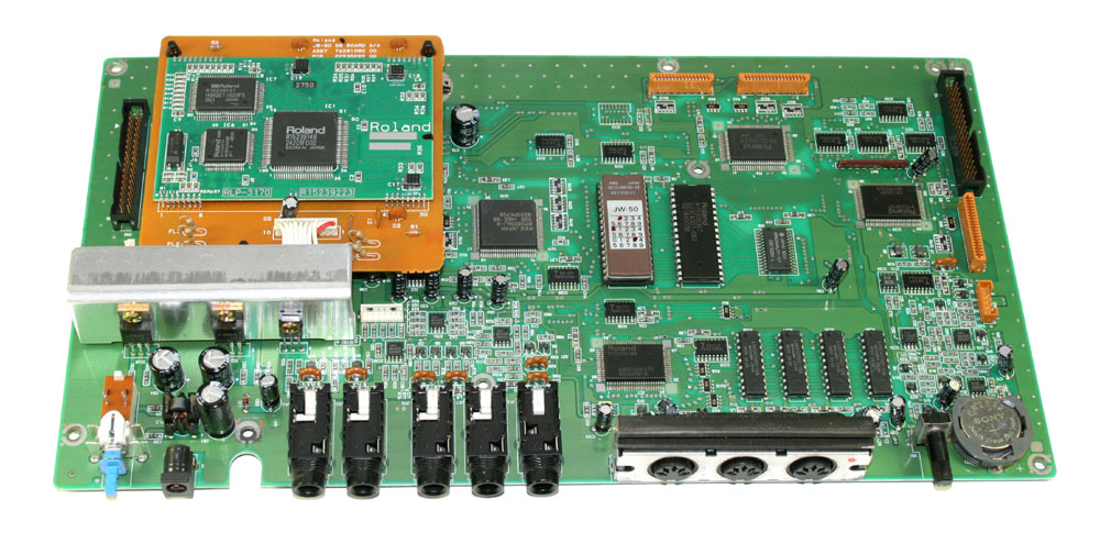 Main board, Roland JW-50