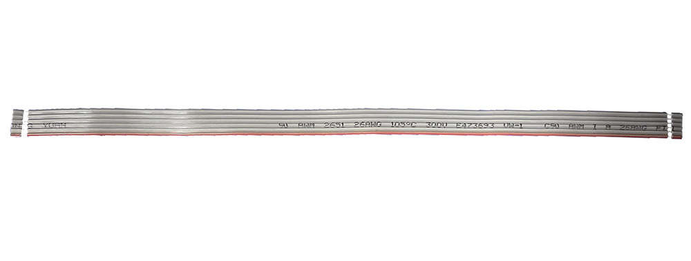 Ribbon cable, 6-wire, 285mm