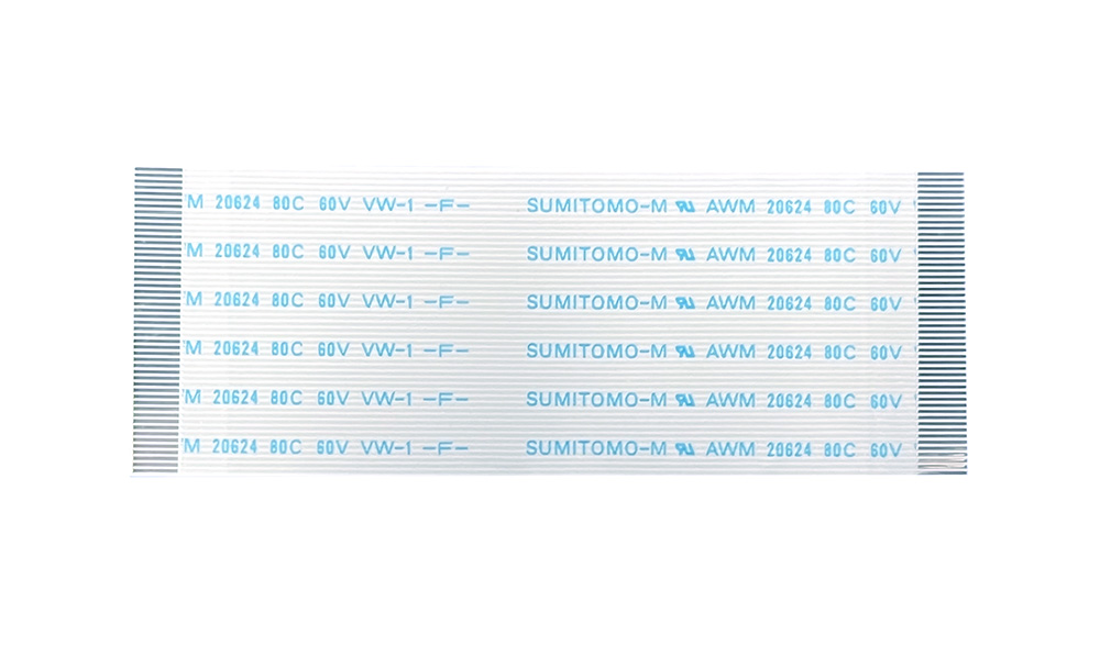 Ribbon cable, 50-wire, 60mm FFC