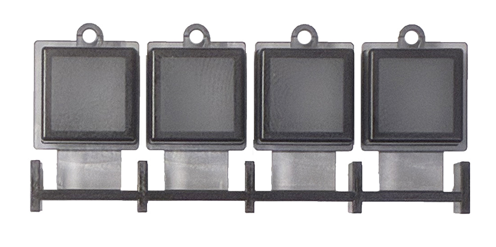 Button set, 4 buttons, Korg