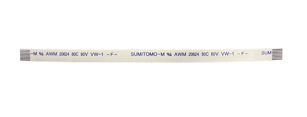 Ribbon cable, 8-wire, 85mm FFC
