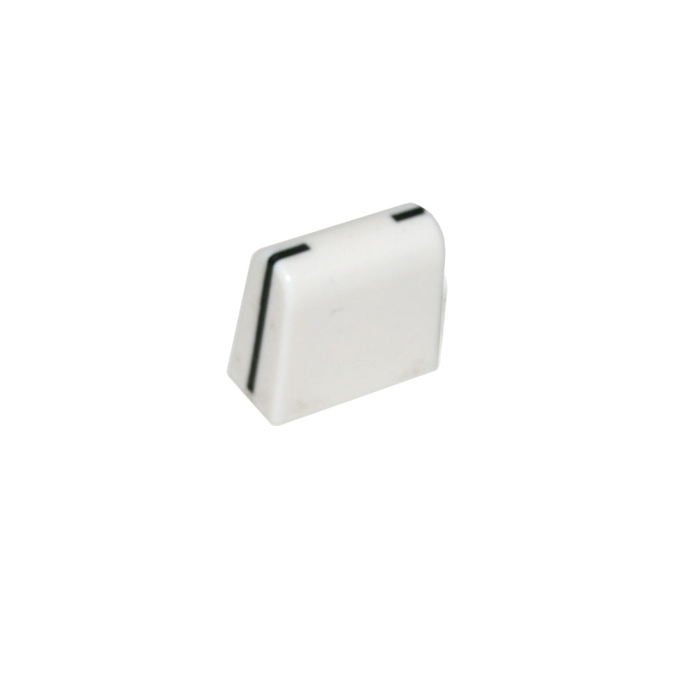 Slider knob, white, Yamaha