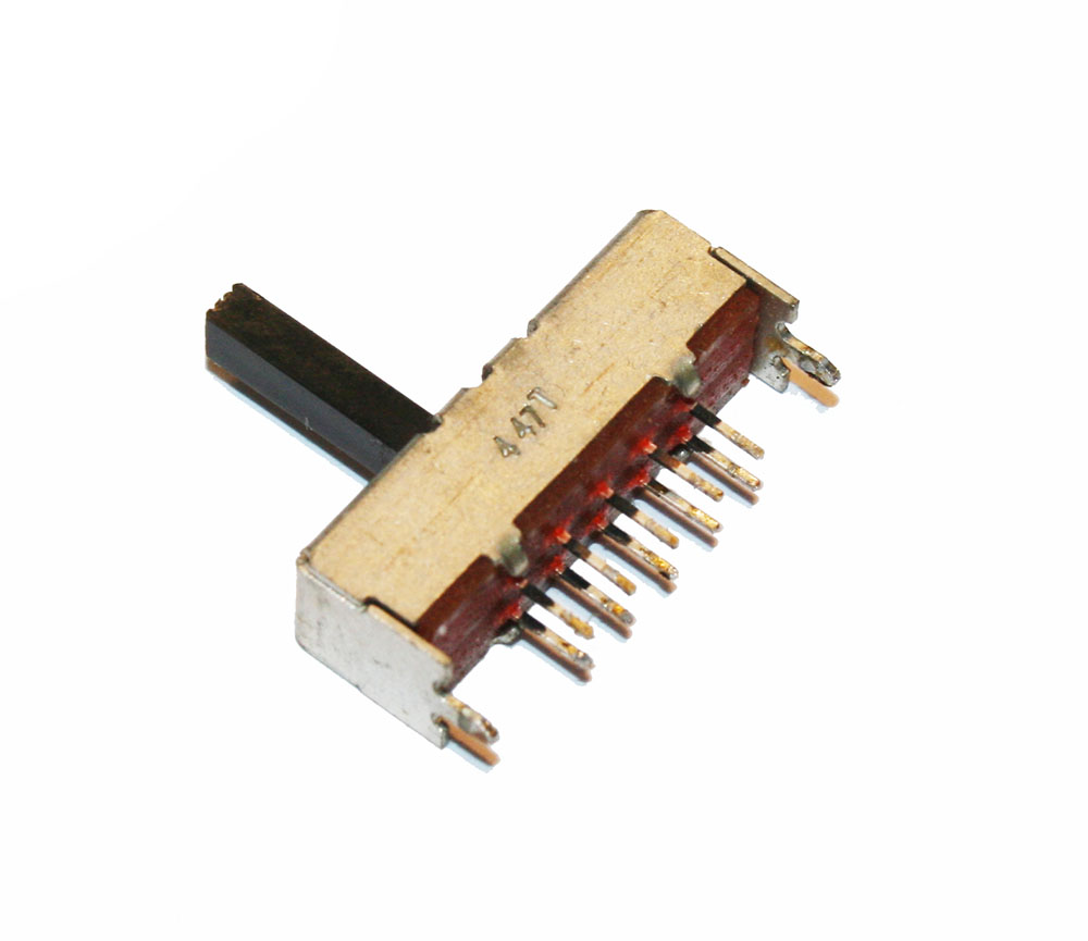 Slide switch, 3-position