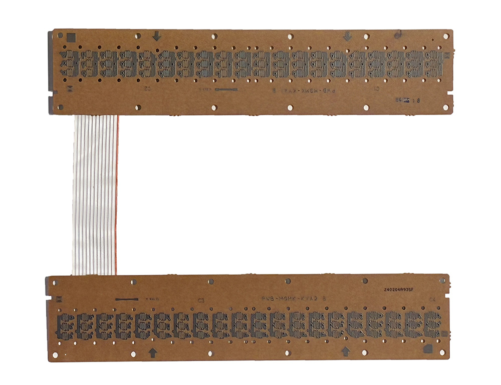 Key contact board assembly, 40-note, Casio