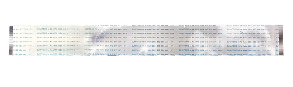 Ribbon cable, 28-wire, 250mm FFC