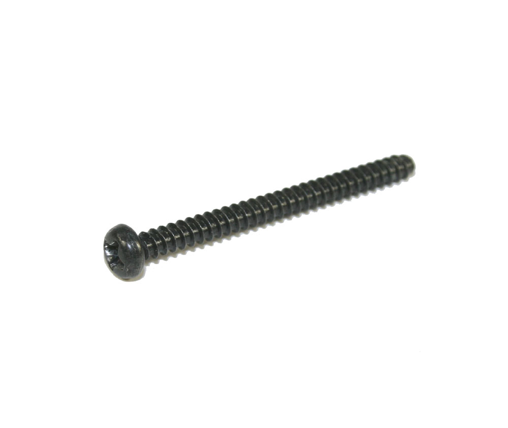 Screw, black, 34mm