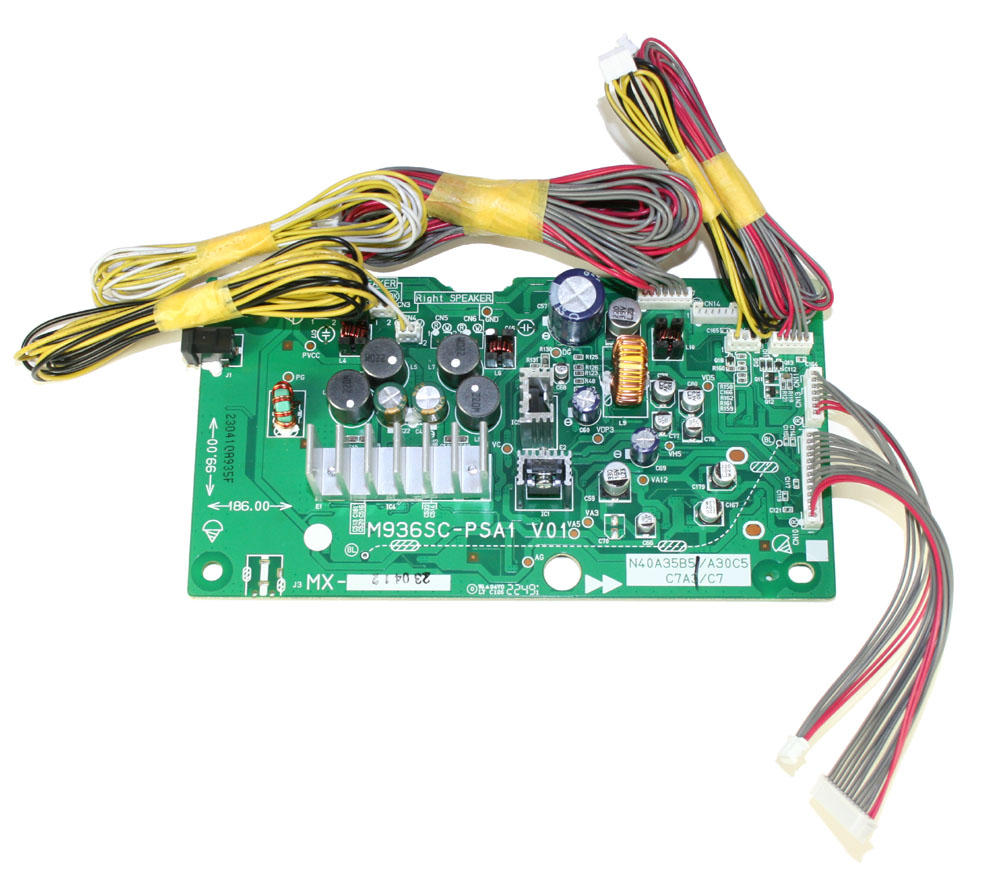 Power supply/amp board, Casio