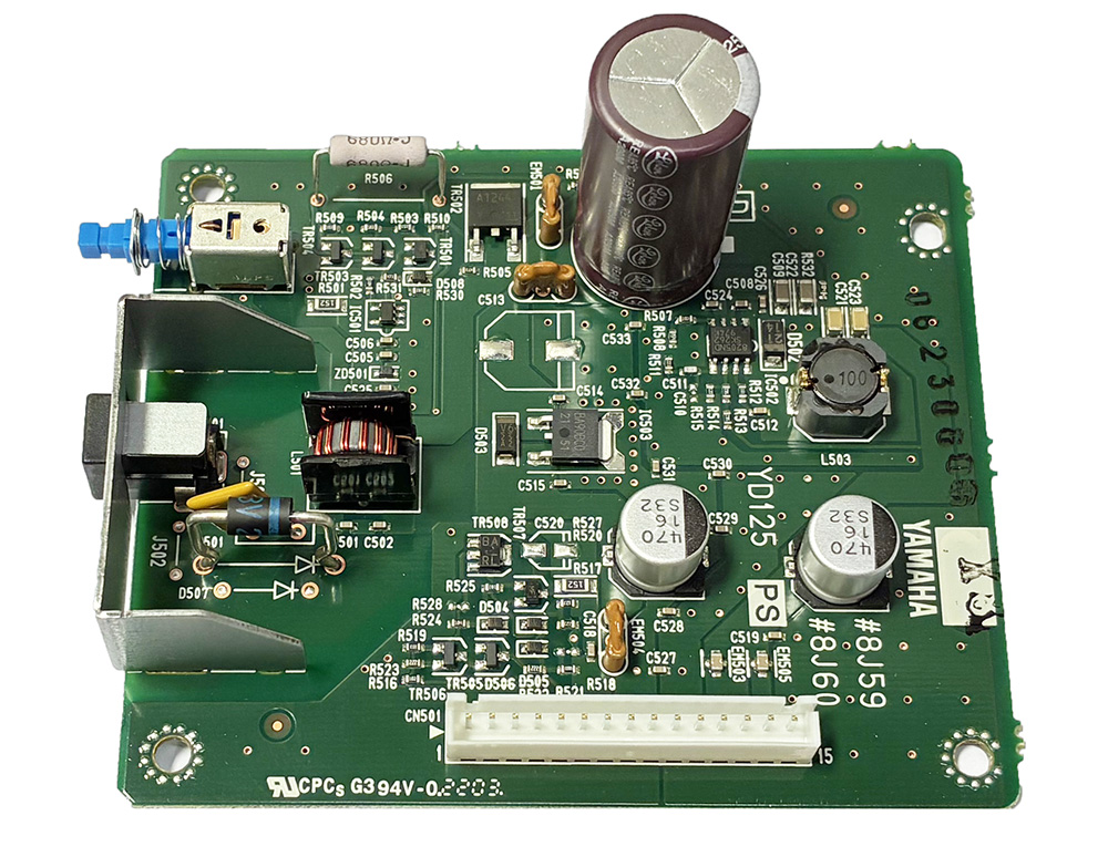 Power supply board, Yamaha