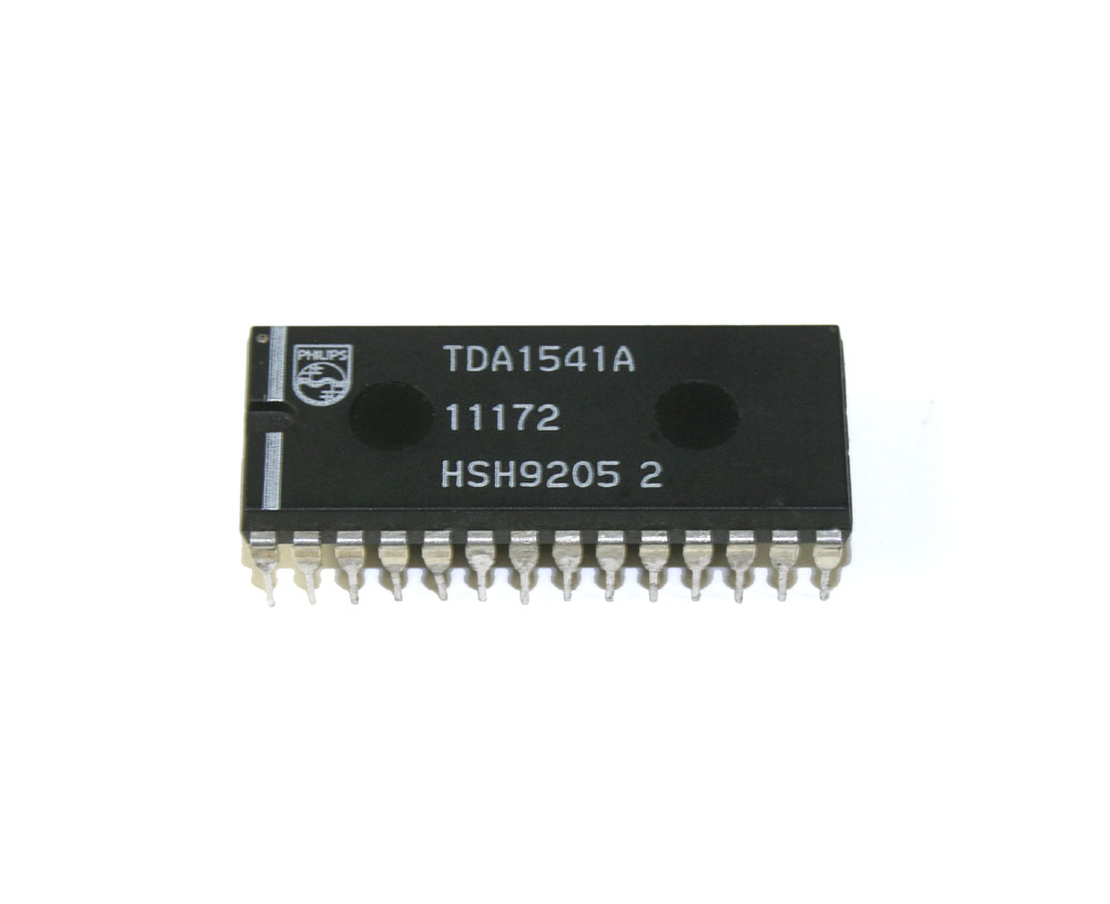 IC, TDA1541A stereo DAC