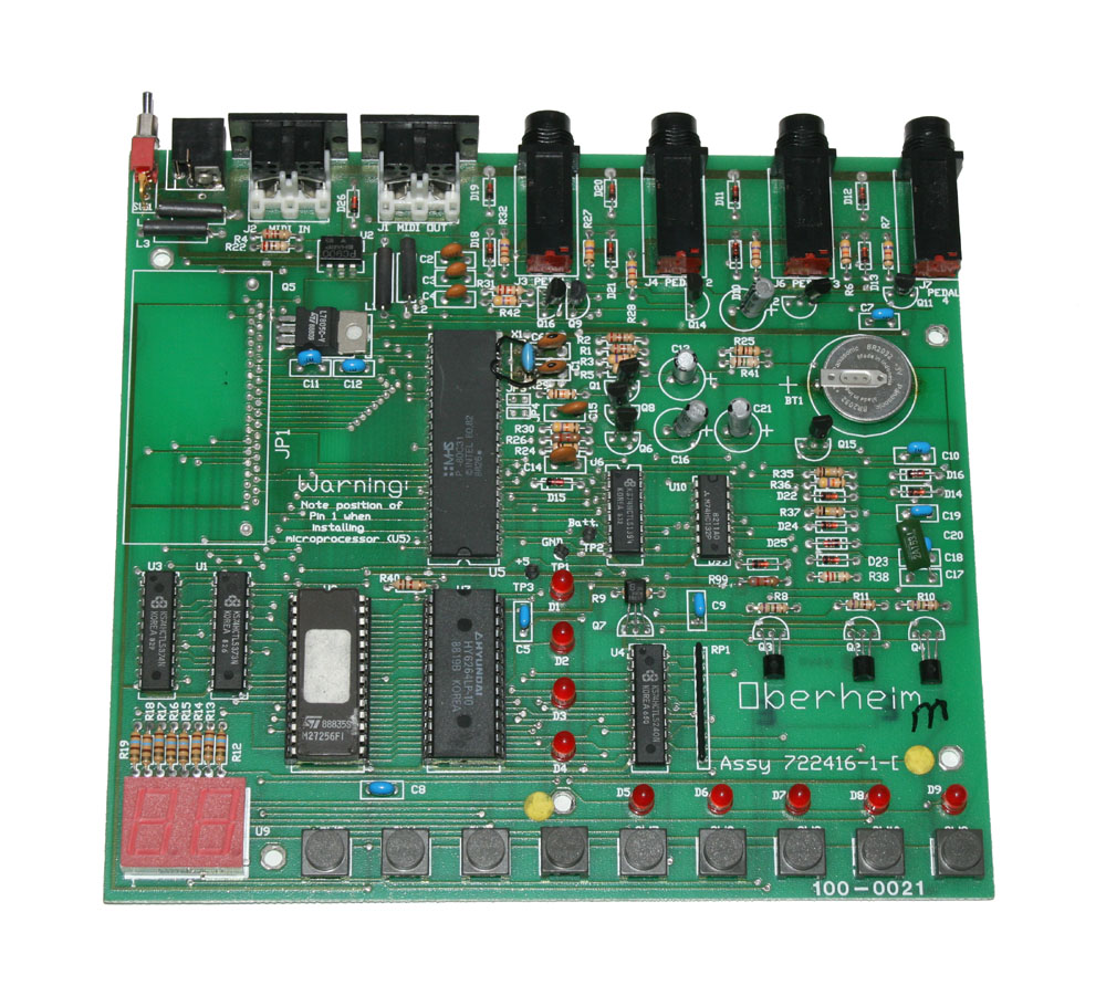 Main board, Oberheim Cyclone