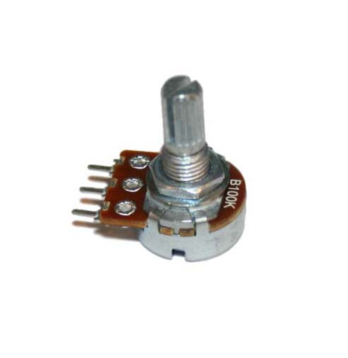 Potentiometer, 100KB rotary